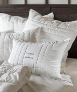 origin pillows, natural cotton pillow, natural wool pillow