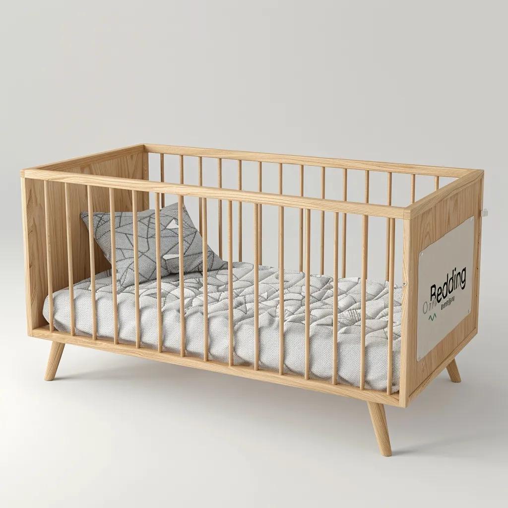 Baby Cot Futon Natural Cotton